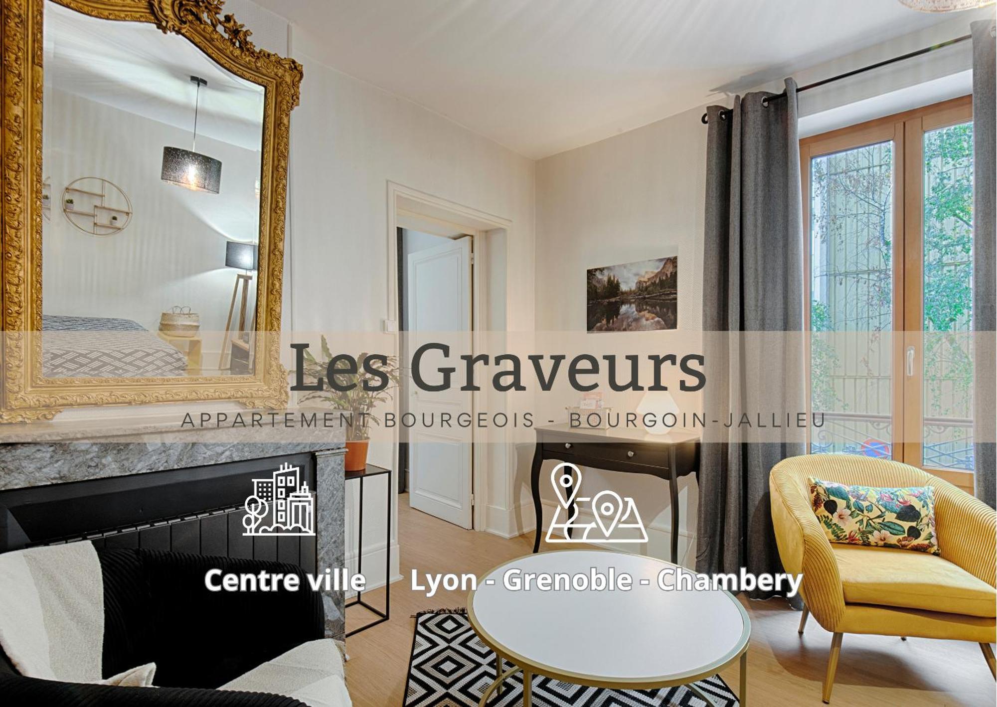 Les Graveurs - Bourgoin-Jallieu - City Center Luaran gambar